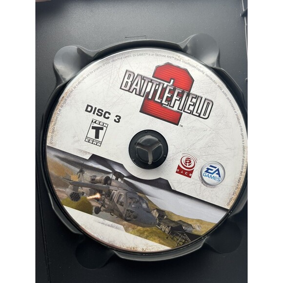 Battlefield 2 (PC-CD Rom, 2005) Complete in Box CIB 3 Disc Game Used - Picture 9 of 10